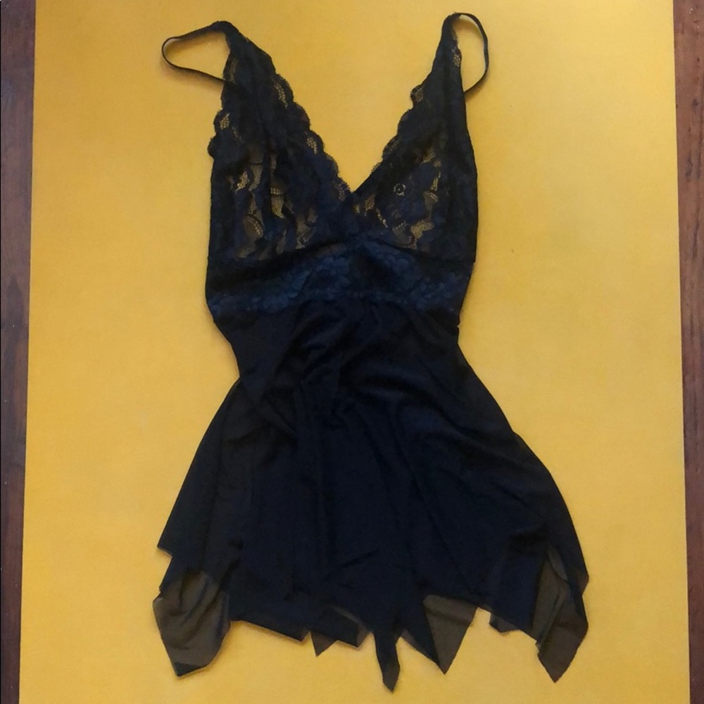 Sexy Lingerie Nightgown Dress